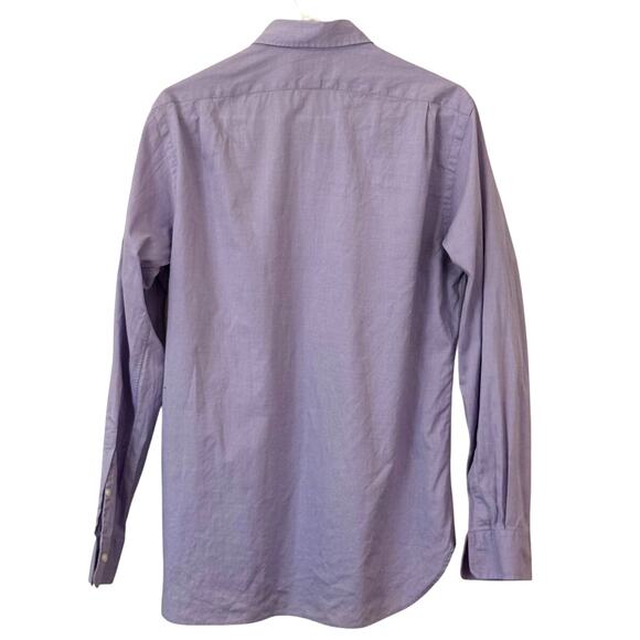 Polo Ralph Lauren Polo Button Down Collar Shirt 100% Cotton Lavender -Size: 15.5 - Picture 2 of 6